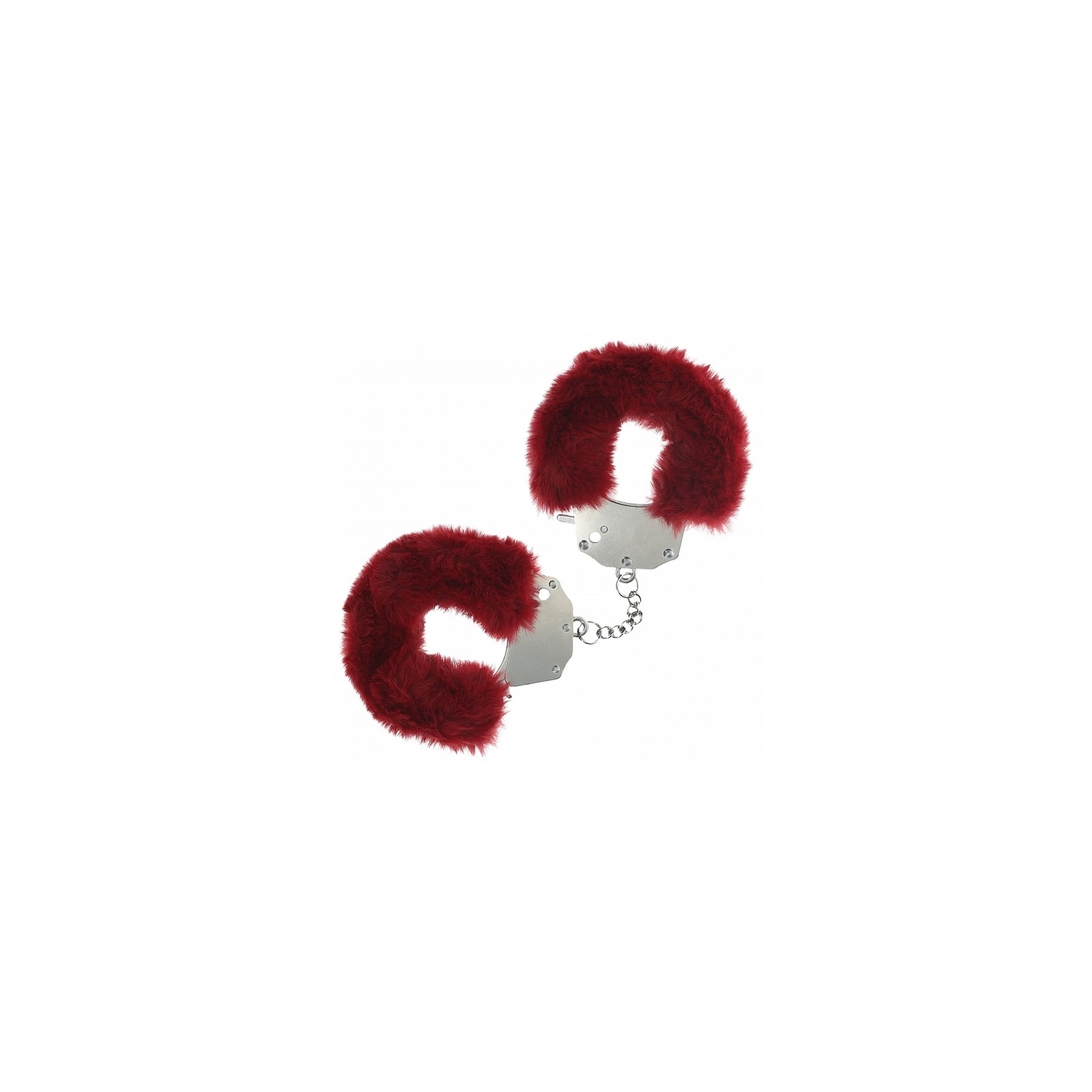 Ouch! Heavy-Duty Fluffy Handcuffs Burgundy