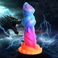 Glow-in-the-Dark Creature Dildo for Fantasies