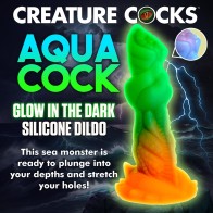 Glow-in-the-Dark Creature Dildo for Fantasies