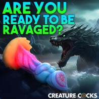 Glow-in-the-Dark Creature Dildo for Fantasies