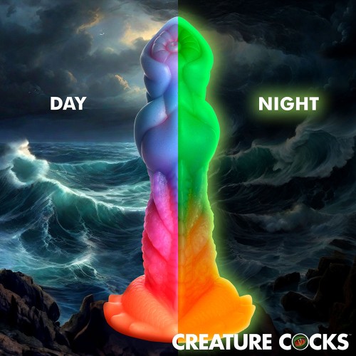 Glow-in-the-Dark Creature Dildo for Fantasies