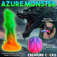 Glow-in-the-Dark Creature Dildo for Fantasies