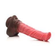 Dildo Centauro de Silicona Vibrante y Con Movimiento con Control Remoto