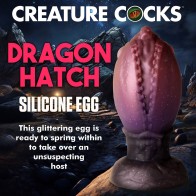 Creature Cocks Dragon Hatch Silicone Egg