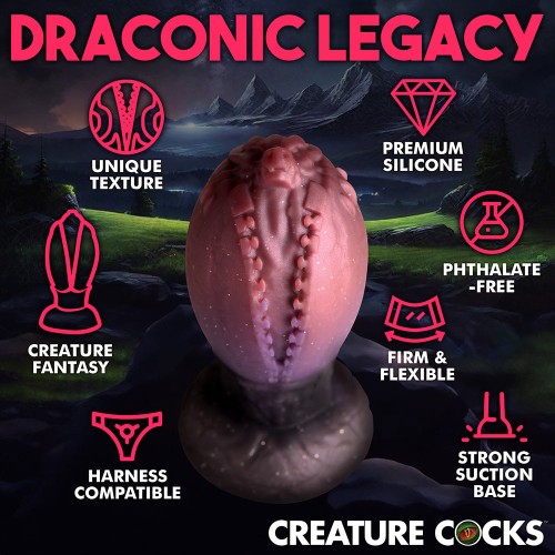 Creature Cocks Dragon Hatch Silicone Egg