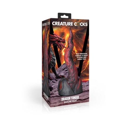 Creature Cocks Dragon Tongue Silicone Dildo for Fantasies