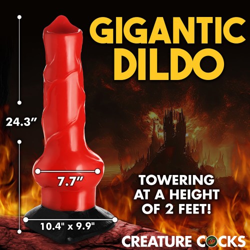 Creature Cocks Giant Hell-Hound Dildo