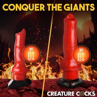 Creature Cocks Giant Hell-Hound Dildo