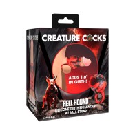 Amplificador de Grosor Hell Hound Creature Cocks para Placer Máximo