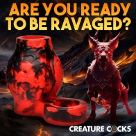 Creature Cocks Hell Hound Girth Enhancer for Ultimate Pleasure