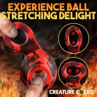 Creature Cocks Hell Hound Girth Enhancer for Ultimate Pleasure