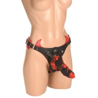 Horny Devil Strap-On Harness