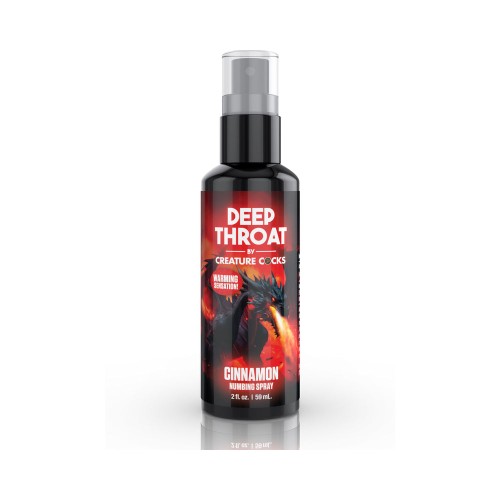 Creature Cocks Cinnamon Numbing Throat Spray for Pleasure