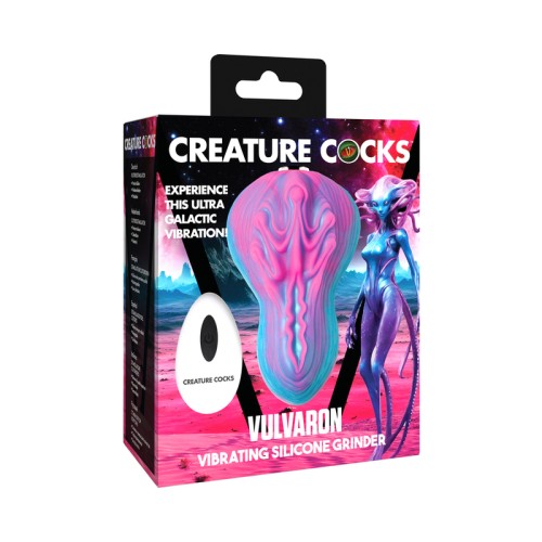 Grinder Vibrante Vulvaron de Creature Cocks con Control Remoto