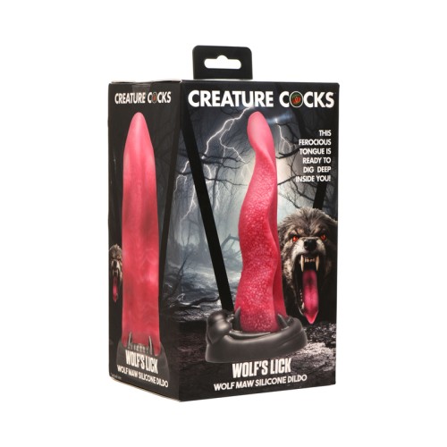 Creature Cocks Wolf's Lick Silicone Dildo - Fantasy Pleasure