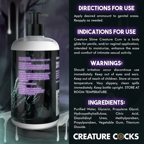 Creature Slim Cum Lubricant Unscented 16 oz.