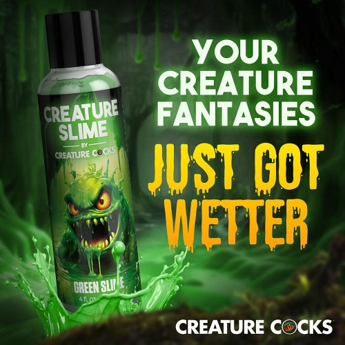 Creature Slime Green Water-Based Lubricant - Fantasy Enhancement