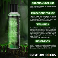 Creature Slime Green Water-Based Lubricant - Fantasy Enhancement