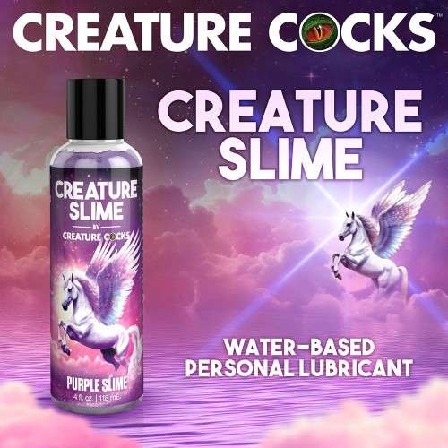 Lubricante a Base de Agua Creature Slime Púrpura para Placer Máximo