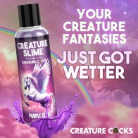 Lubricante a Base de Agua Creature Slime Púrpura para Placer Máximo