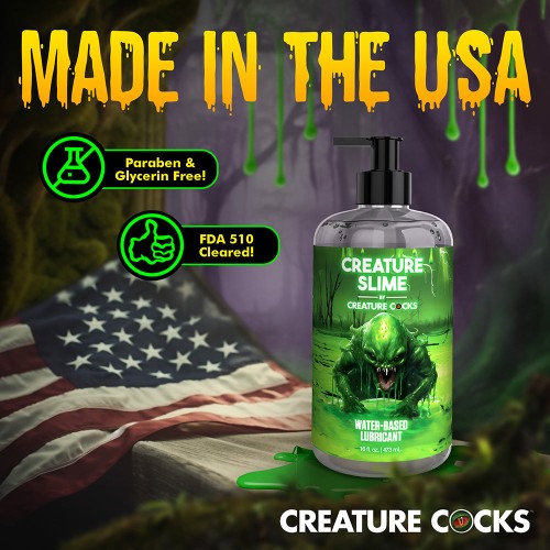 Lubricante Creature Slime a Base de Agua 16 oz - Lubricante Premium