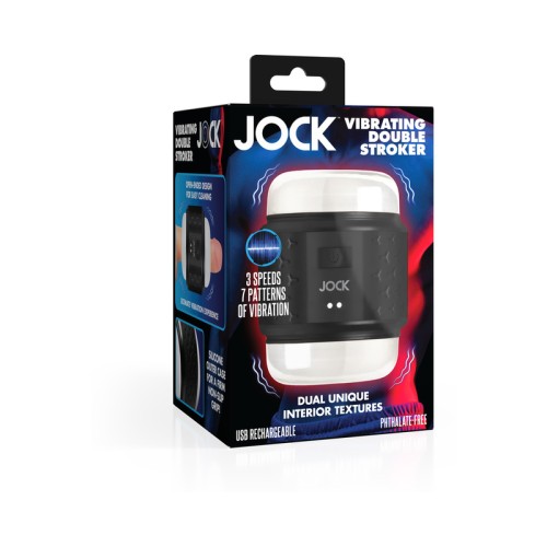 JOCK Vibrating Double Stroker Adjustable