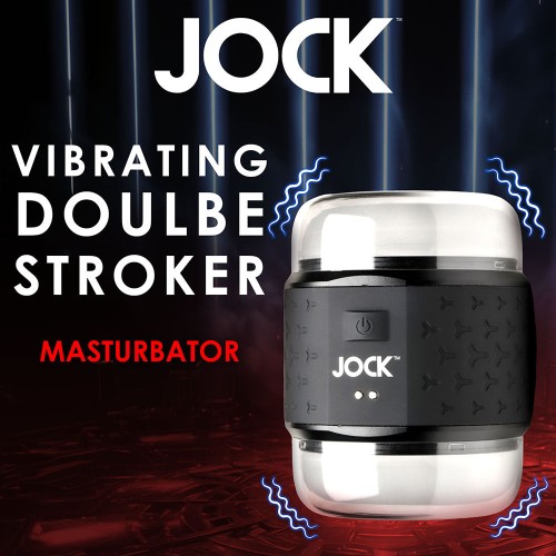 JOCK Masturbador Doble Vibrante Ajustable