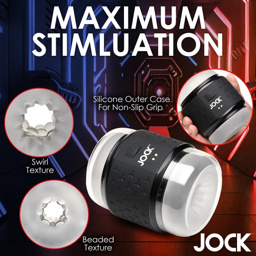 JOCK Vibrating Double Stroker Adjustable