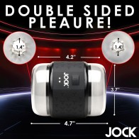 JOCK Masturbador Doble Vibrante Ajustable