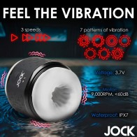 JOCK Vibrating Double Stroker Adjustable