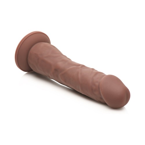 Easy Riders 7 Inch Silicone Dildo Dark - Realistic Pleasure