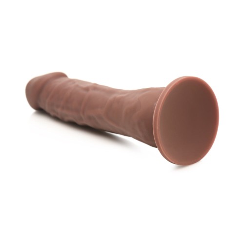 Dildo de Silicona de 7 Pulgadas Oscuro Easy Riders - Placer Realista