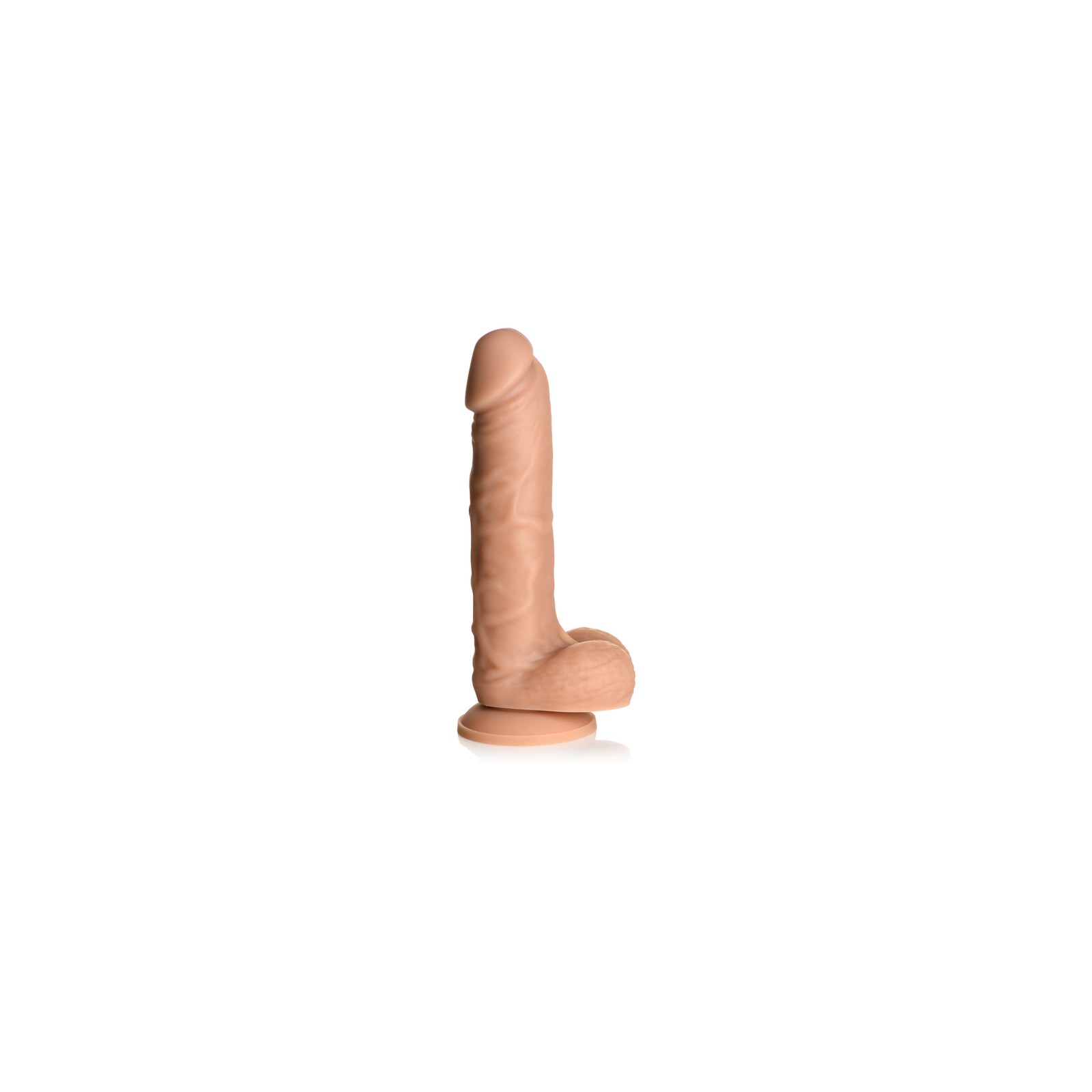 Dildo de Silicona con Bolas Easy Riders 7 Pulgadas Medio