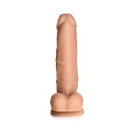 Easy Riders 7 in. Silicone Dildo with Balls Medium