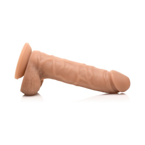 Dildo de Silicona con Bolas Easy Riders 7 Pulgadas Medio