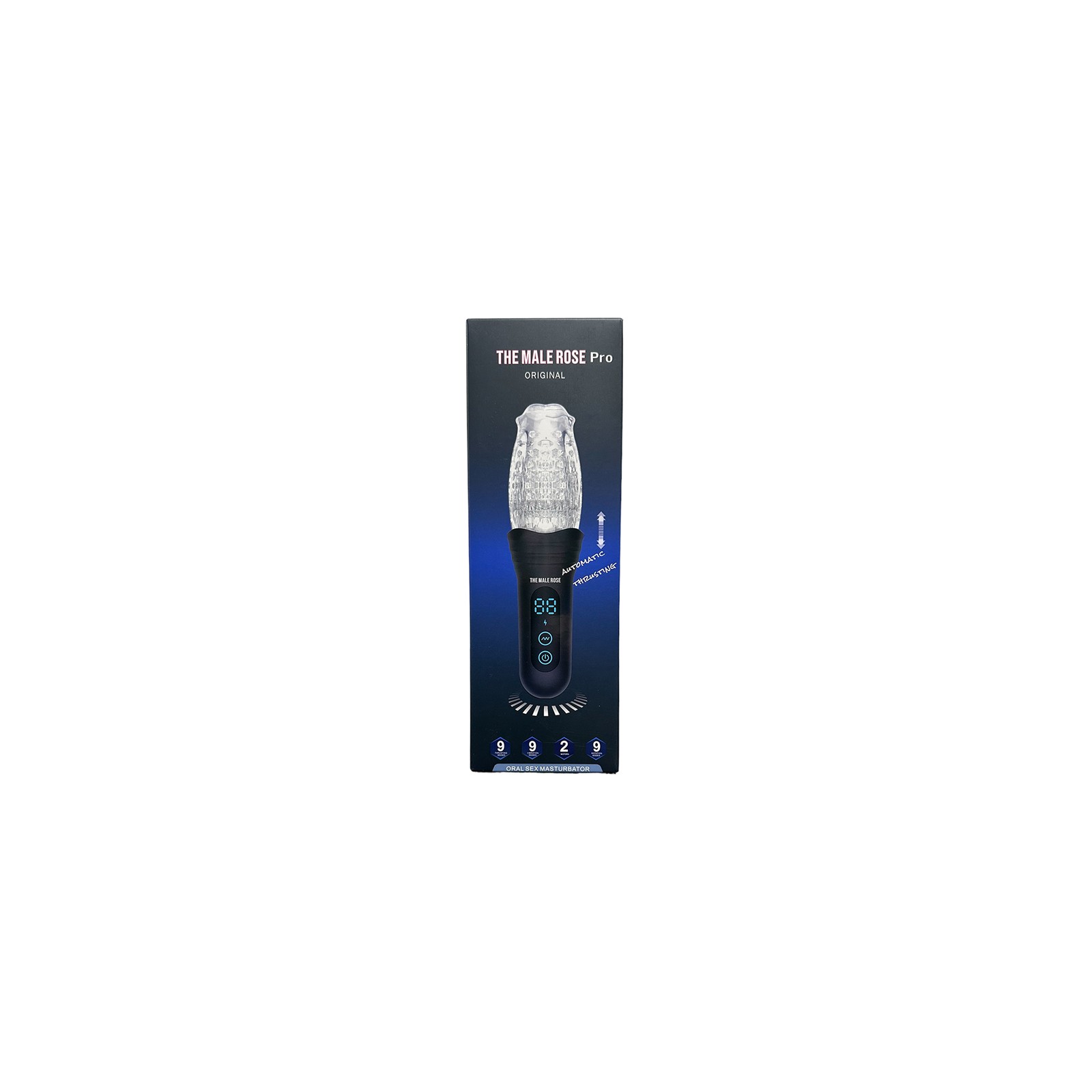 The Male Rose Pro - Advanced Thrusting and Vibrating Stroker