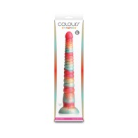 Colours Stacked Tri-Colored Dildo for Unique Stimulation