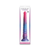 Dildo Apilado de 12 in. Colores Rosa/Azul