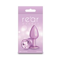 Rear Assets Small Iridescent Pink Metal Plug