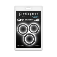 Juego de 3 Anillos Slim Renegade para Placer Aumentado