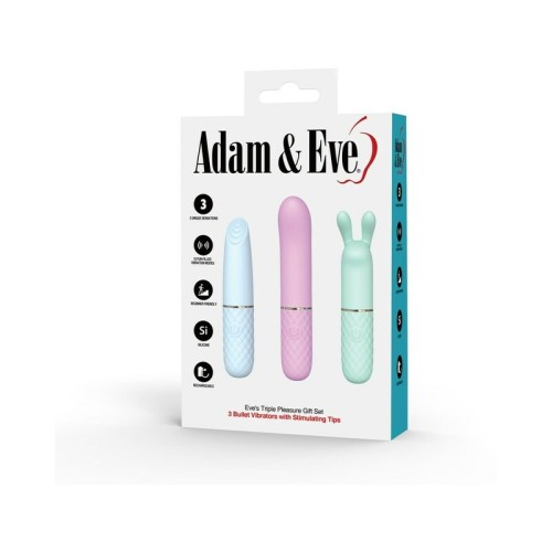 Adam & Eve Set de Regalo Triple Placer de Eve