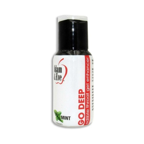 Adam & Eve Go Deep Mint Flavored Gel for Oral Pleasure