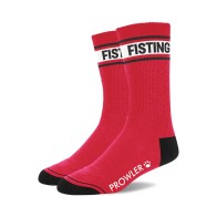 Calcetines de Fisting Rojos Prowler | Elegancia de Algodón