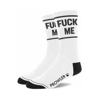 Prowler RED Fuck Me Socks - Bold Statement