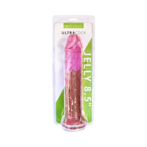 Me You Us Ultracock Gelatina Rosa 8.5 in