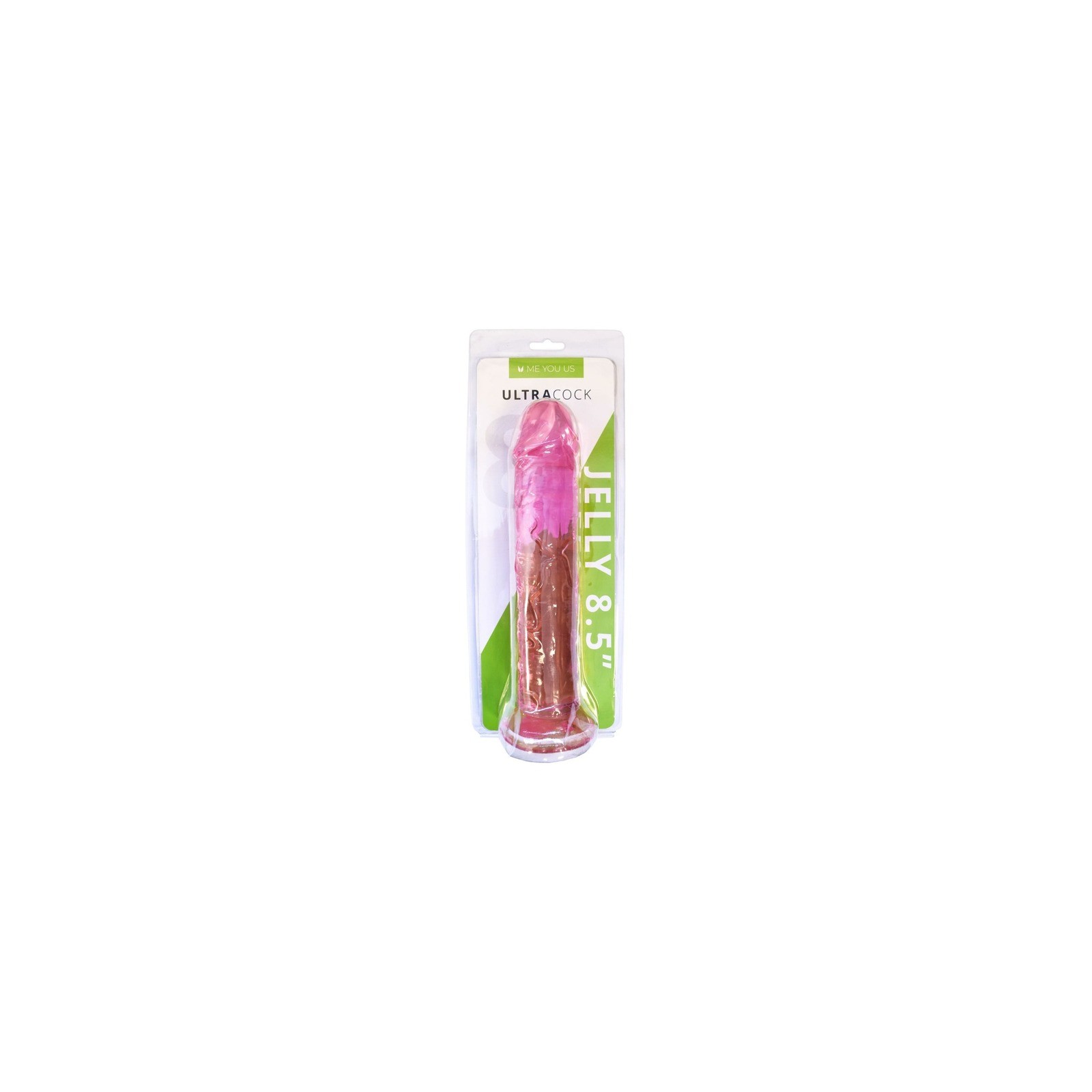 Me You Us Ultracock Gelatina Rosa 8.5 in