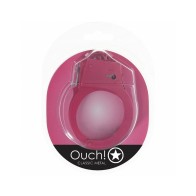 Ouch! Classic Metal Handcuffs Pink - Fun for Couples