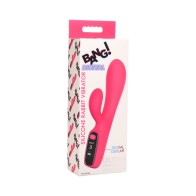 BANG! Digital Silicone Rabbit Vibrator - Dual Stimulation