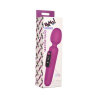 BANG! Digital Silicone Wand Massager