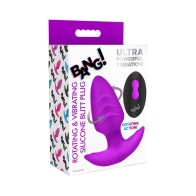 BANG! Rotating & Vibrating Butt Plug for Thrilling Sensations